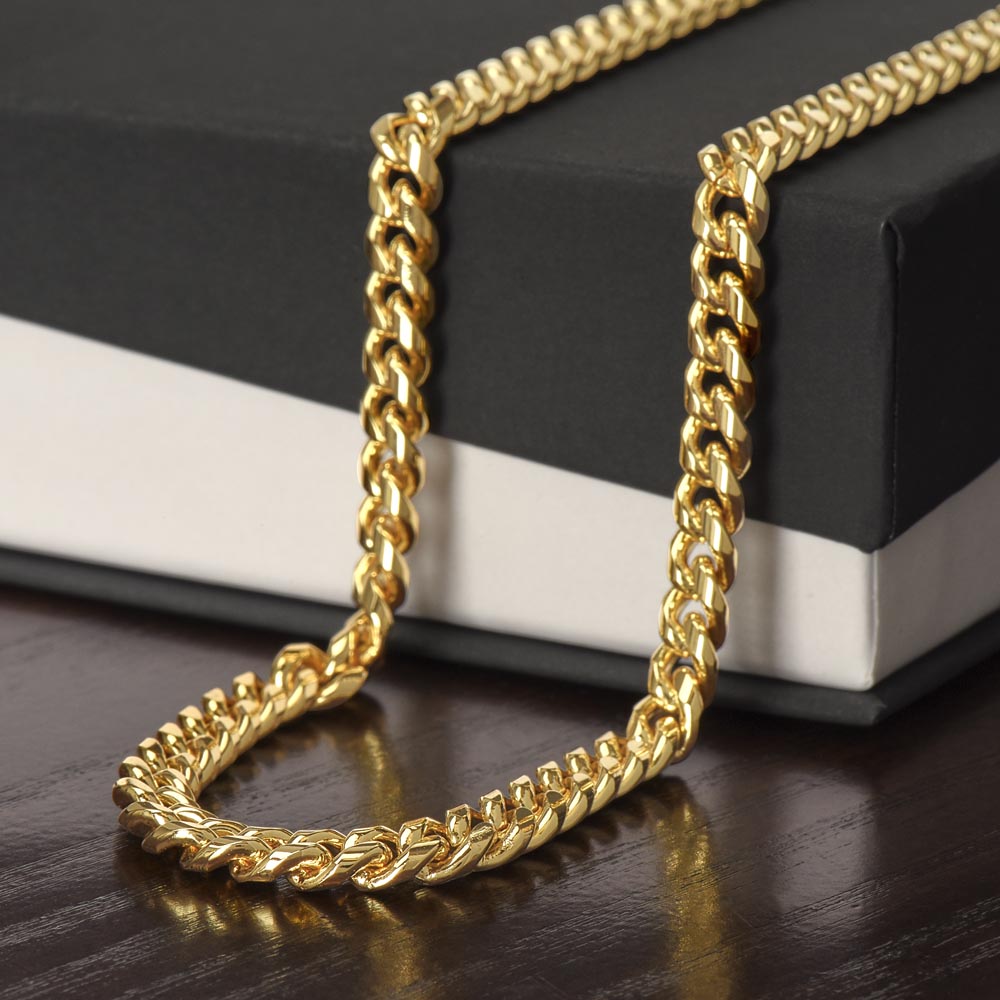 Cuban Link Chain - SPECIAL GIFT FOR THE SPECIAL PERSON IN YOUR LIFE